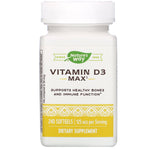 Nature's Way, Vitamin D3, 125 mcg, 240 Softgels - The Supplement Shop
