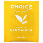 Choice Organic Teas, Green Tea, Genmaicha, 16 Tea Bags, 1.02 oz (29 g) - The Supplement Shop