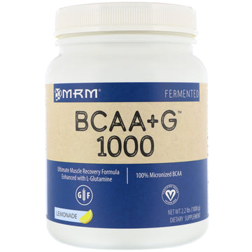 MRM, BCAA+G 1000, Lemonade, 2.2 lbs (1000 g)