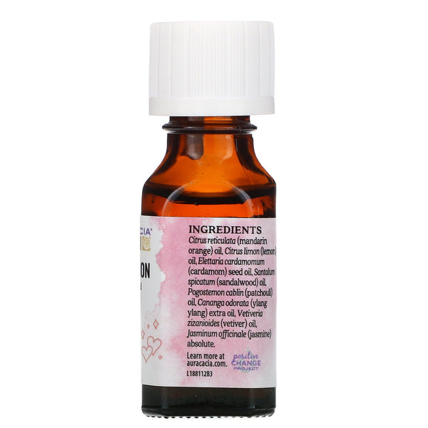 Aura Cacia, Pure Essential Oil, Love Potion, .5 fl oz (15 ml) - The Supplement Shop