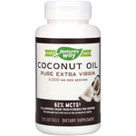 Nature's Way, Coconut Oil, Pure Extra Virgin, 4,000 mg, 120 Softgels - The Supplement Shop