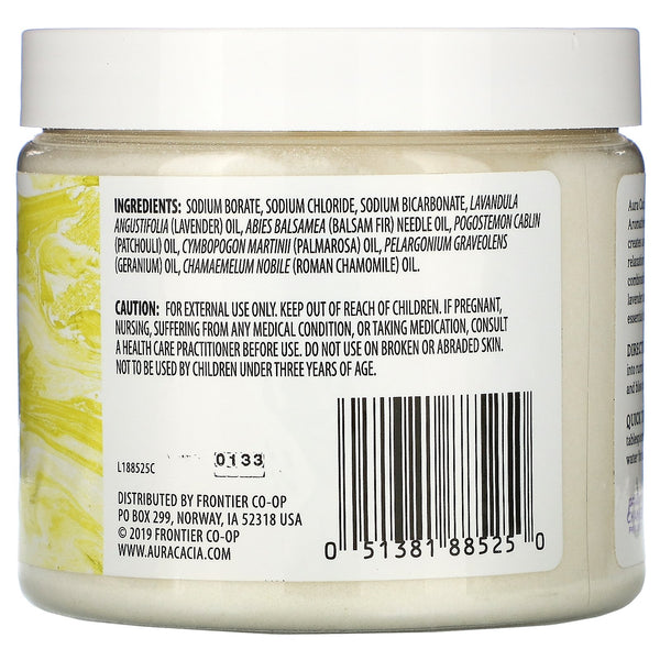 Aura Cacia, Aromatherapy Mineral Bath, Tranquil Chamomile, 16 oz (454 g) - The Supplement Shop