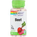 Solaray, Beet, 605 mg, 100 VegCaps - The Supplement Shop