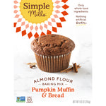 Simple Mills, Naturally Gluten-Free, Almond Flour Mix, Pumpkin Muffin & Bread, 9.0 oz (255 g) - The Supplement Shop