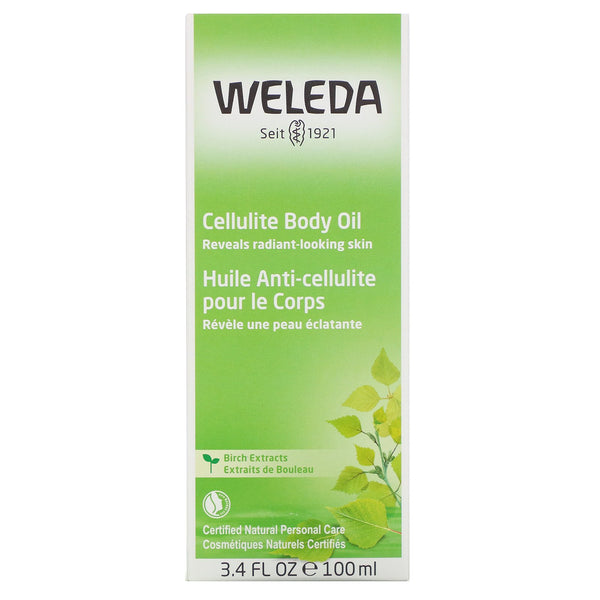 Weleda, Cellulite Body Oil, Birch Extracts, 3.4 fl oz (100 ml) - The Supplement Shop
