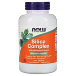 Now Foods, Silica Complex, 180 Tablets - The Supplement Shop