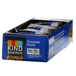 KIND Bars, Energy, Chocolate Chunk, 12 Bars, 2.1 oz (60 g) Each - The Supplement Shop