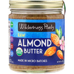 Wilderness Poets, Organic Raw Almond Butter, 8 oz (227 g) - The Supplement Shop