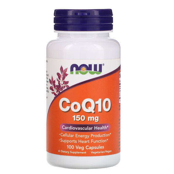 Now Foods, CoQ10, 150 mg, 100 Veg Capsules - The Supplement Shop