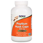 Now Foods, Psyllium Husk Caps, 500 mg, 500 Veg Capsules - The Supplement Shop
