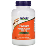 Now Foods, Psyllium Husk Caps, 700 mg, 180 Veg Capsules - The Supplement Shop
