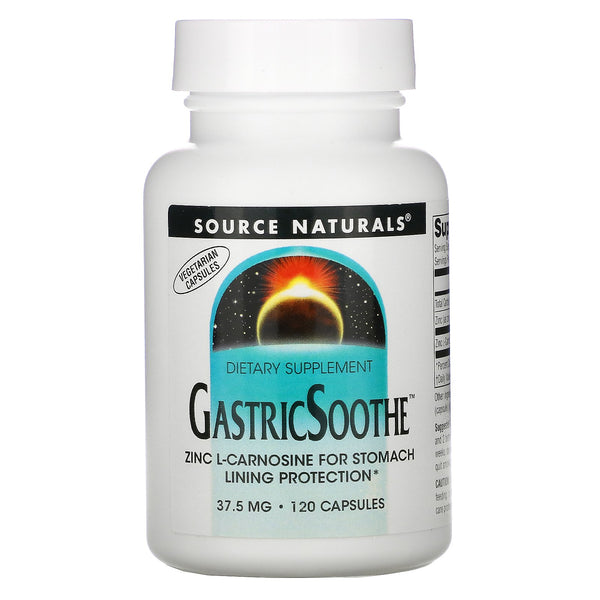 Source Naturals, GastricSoothe, 37.5 mg, 120 Capsules - The Supplement Shop