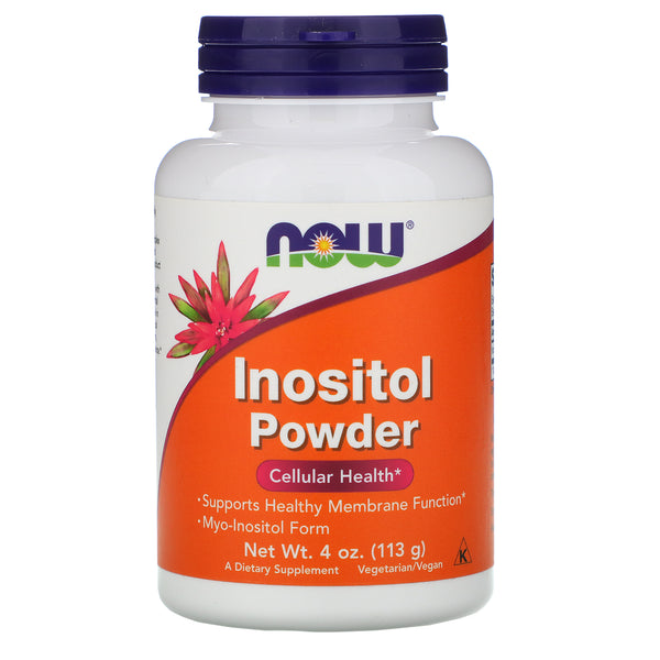 Now Foods, Inositol Powder, 4 oz (113 g) - The Supplement Shop