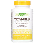 Nature's Way, Vitamin C with Rose Hips, Extra Strength, 1,000 mg, 250 Capsules - The Supplement Shop