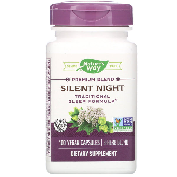 Nature's Way, Silent Night, 100 Vegan Capsules - The Supplement Shop