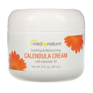 Mild By Nature, Calendula Cream, 2 fl oz (59 ml)