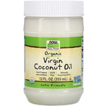 Now Foods, Real Food, Organic Virgin Coconut Oil, 12 fl oz (355 ml)