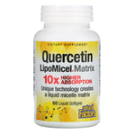 Natural Factors, Quercetin LipoMicel Matrix, 60 Liquid Softgels - The Supplement Shop