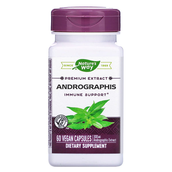 Nature's Way, Andrographis, 300 mg, 60 Vegan Capsules - The Supplement Shop