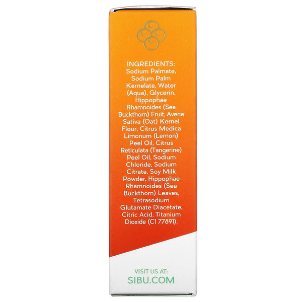 Sibu Beauty, Sea Berry Therapy, Cleansing Face and Body Bar, Sea Buckthorn Oil, T7, 3.5 oz - The Supplement Shop