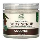 Petal Fresh, Smoothing Body Scrub, Coconut, 16 oz (473 ml) - The Supplement Shop