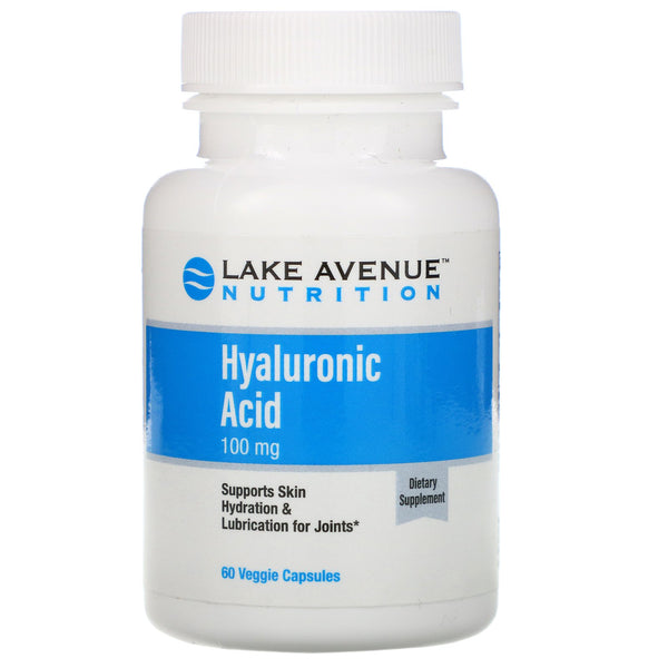 Lake Avenue Nutrition, Hyaluronic Acid, 100 mg, 60 Veggie Capsules