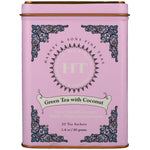 Harney & Sons, HT Tea Blend, Green Tea with Coconut, 20 Tea Sachets, 1.4 oz (40 g) - The Supplement Shop