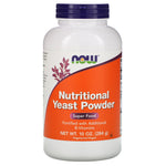 Now Foods, Nutritional Yeast Powder, 10 oz (284 g) - The Supplement Shop