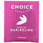 Choice Organic Teas, Black Tea, Darjeeling, 16 Tea Bags, 1.12 oz (32 g) - The Supplement Shop