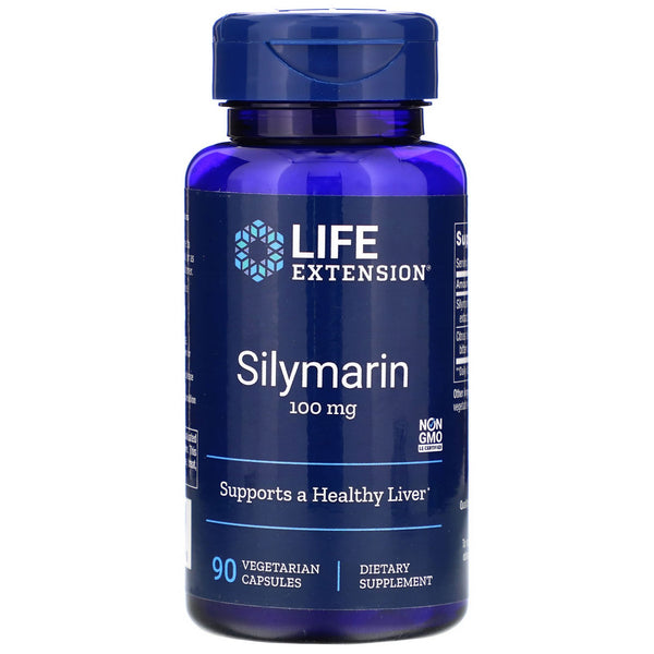 Life Extension, Silymarin, 100 mg, 90 Vegetarian Capsules - The Supplement Shop