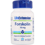Life Extension, Forskolin, 10 mg, 60 Vegetarian Capsules - The Supplement Shop