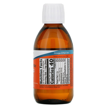 Now Foods, Omega-3 Fish Oil, Lemon Flavored, 7 fl oz (200 ml)