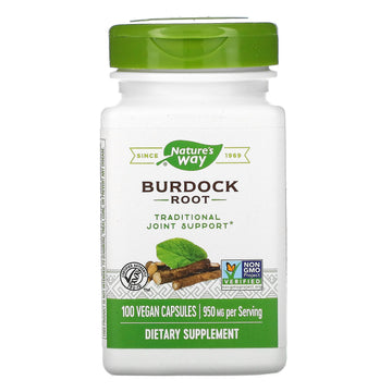 Nature's Way, Burdock Root, 950 mg, 100 Vegan Capsules
