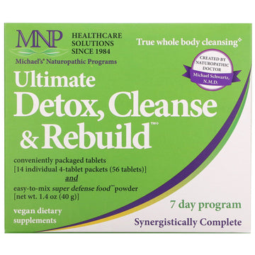 Michael's Naturopathic, Ultimate Detox, Cleanse & Rebuild, 7 Day Program