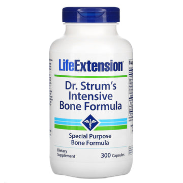 Life Extension, Dr. Strum's Intensive Bone Formula, 300 Capsules