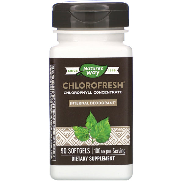 Nature's Way, Chlorofresh, Chlorophyll Concentrate, 90 Softgels - The Supplement Shop