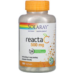 Solaray, Reacta-C, 500 mg, 180 VegCaps - The Supplement Shop