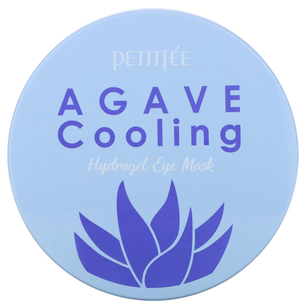 Petitfee, Agave Cooling, Hydrogel Eye Mask, 60 Pieces - The Supplement Shop