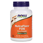 Now Foods, NutraFlora FOS, Pure Powder, 4 oz (113 g) - The Supplement Shop