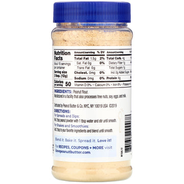Peanut Butter & Co., Peanut Protein Powder, Pure Peanut, 6.5 oz (184 g)