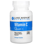 Lake Avenue Nutrition, Vitamin C, Quali-C, 1,000 mg, 60 Veggie Capsules - The Supplement Shop
