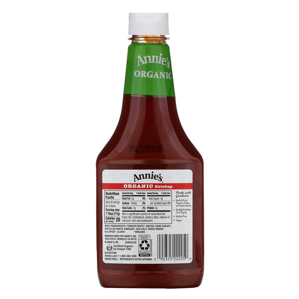Annie's Naturals, Organic, Ketchup, 24 oz (680 g) - The Supplement Shop