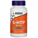 Now Foods, 5-HTP, 50 mg, 90 Veg Capsules - The Supplement Shop