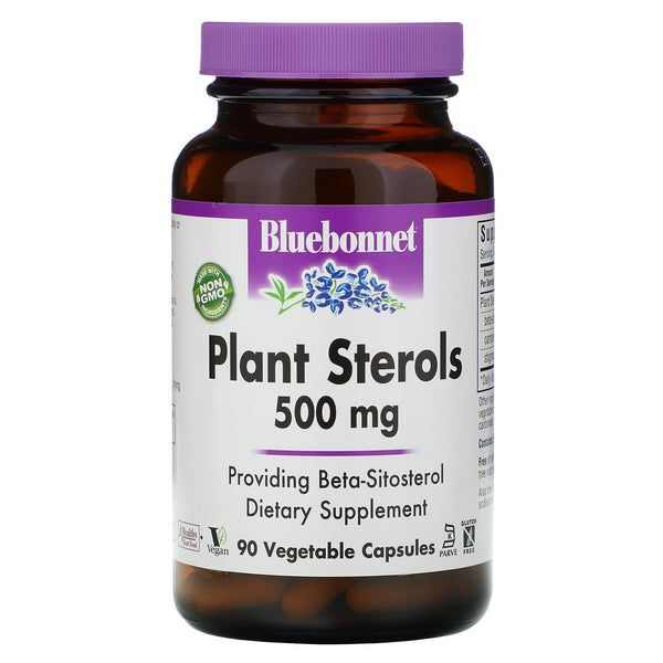 Bluebonnet Nutrition, Plant Sterols, 500 mg, 90 VCaps - The Supplement Shop