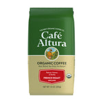 Cafe Altura, Organic Coffee, French Roast, Ground, 10 oz (283 g) - The Supplement Shop