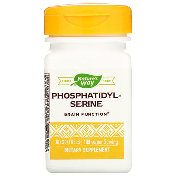 Nature's Way, Phosphatidylserine, 100 mg, 60 Softgels