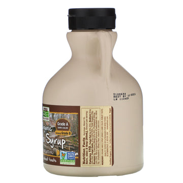 NOW Foods, Real Food, Organic Maple Syrup, Grade A, Dark Color, 16 fl oz (473 ml)