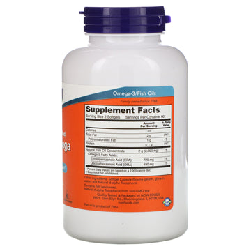 NOW Foods, Super Omega EPA Fish Oil, 120 Softgels