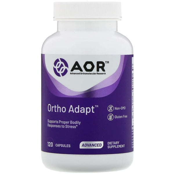 Advanced Orthomolecular Research AOR, Ortho Adapt, 120 Capsules - The Supplement Shop