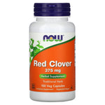 Now Foods, Red Clover, 375 mg, 100 Veg Capsules - The Supplement Shop